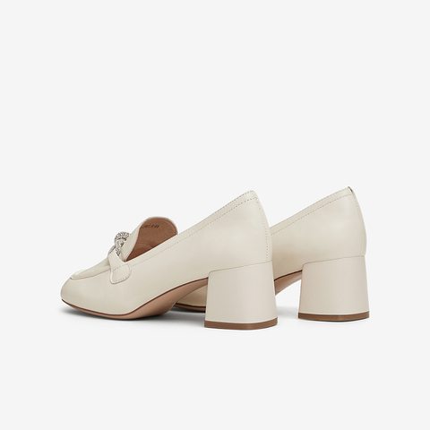 TATA/他她2025春商场同款时尚休闲乐福鞋女新款7BC24AA5