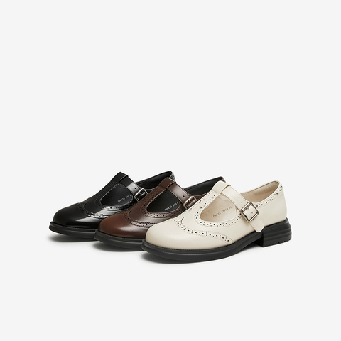 TATA/他她2025春时尚休闲玛丽珍女新款7WX23AA5