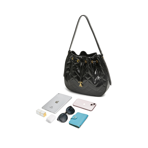 TATA/他她2025春商场同款时尚休闲绗缝包女新款X3425AX5