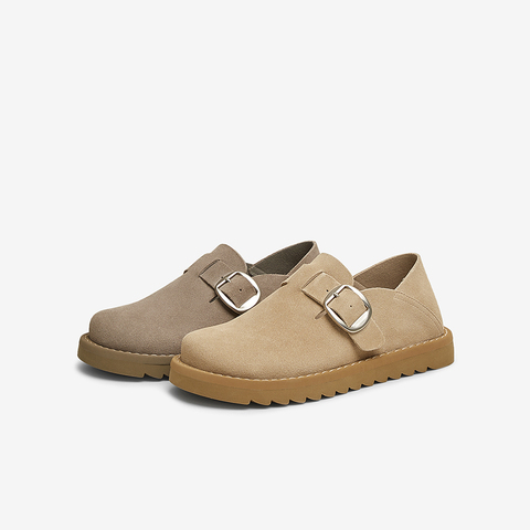 TATA/他她2025春商场同款时尚休闲勃肯鞋女新款CZW01AM5