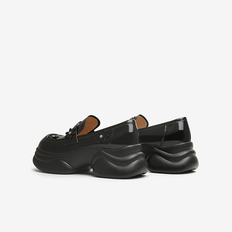 TATA/他她2025春商场同款时尚休闲乐福鞋女新款CCJ04AA5