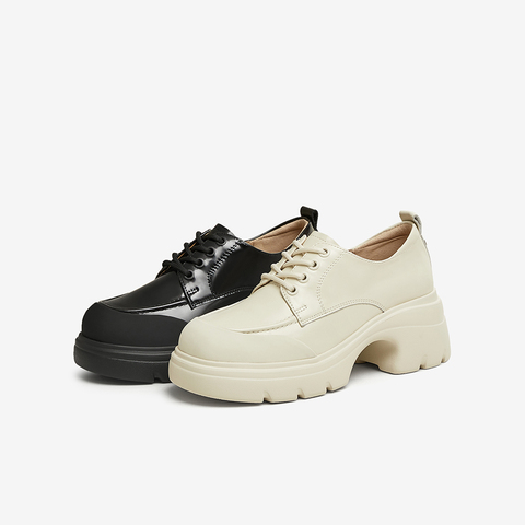 TATA/他她2025春商场同款时尚休闲牛津鞋女新款7DK20AM5