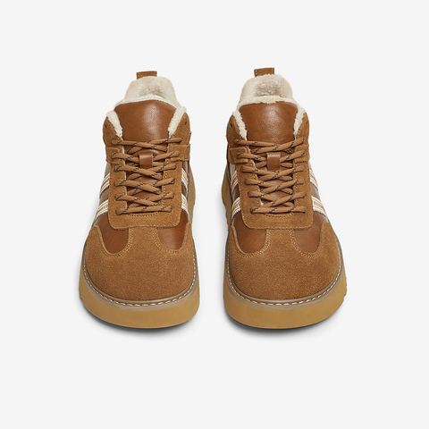 TATA/他她2025春商场同款时尚休闲德训鞋女新款CYV01AD5