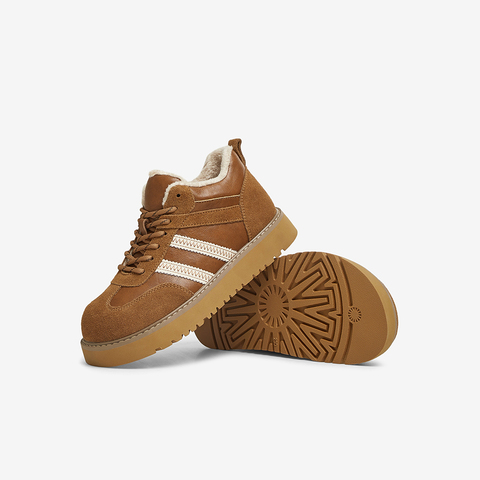 TATA/他她2025春商场同款时尚休闲德训鞋女新款CYV01AD5