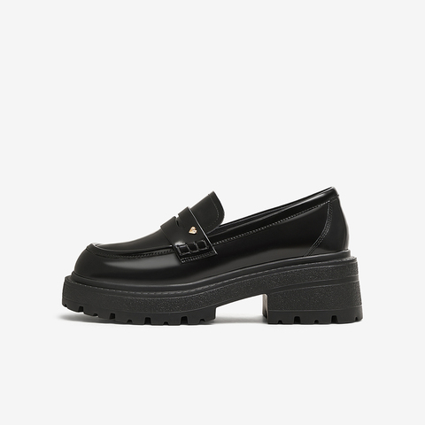 TATA/他她2025春商场同款时尚休闲乐福鞋女新款7BW29AA5