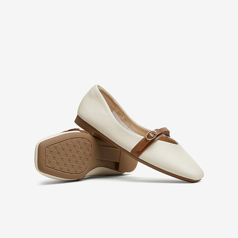 TATA/他她2025春商场同款浅口女气质玛丽珍鞋新款2H010AQ5