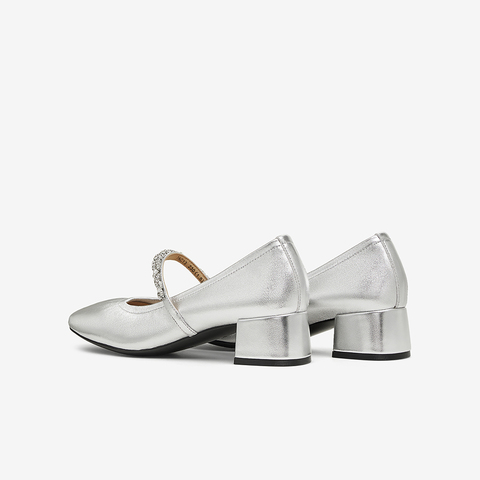 TATA/他她2025春商场同款女时尚气质玛丽珍鞋新款7AC13AQ5