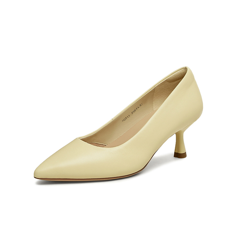 TATA/他她2025春商场同款时尚简约气质女单鞋新款7QT13AQ5