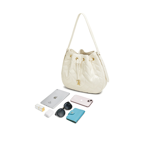 TATA/他她2025春商场同款时尚休闲绗缝包女新款X3425AX5