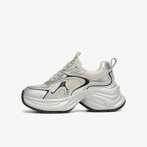 TATA/他她2025春商场同款时尚休闲老爹鞋女新款CYE01AM5