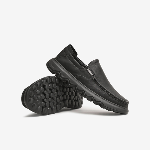 TATA/他她2025春商场同款时尚休闲皮鞋男新款OER01AM5