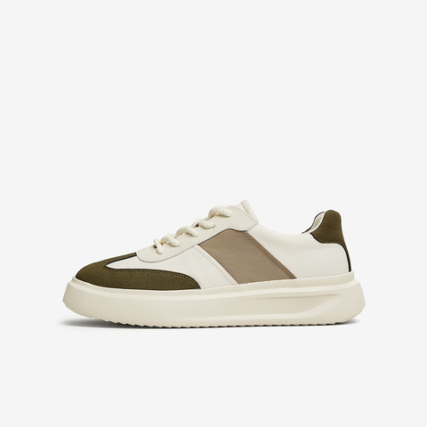 TATA/他她2025春时尚休闲板鞋男新款74D21AM5