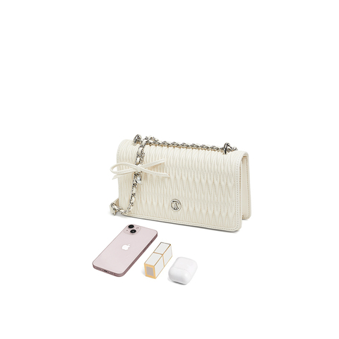 TATA/他她2025春商场同款时尚休闲绗缝包女新款X3412AX5