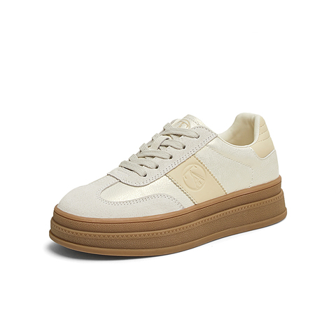 TATA/他她2025春商场同款时尚休闲女德训鞋新款CXD01AM5