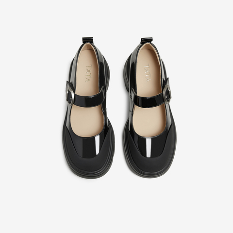 TATA/他她2025春商场同款时尚休闲玛丽珍女新款7DK01AQ5