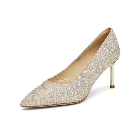 TATA/他她2025春商场同款时尚气质女单鞋新款7DDA2AQ5