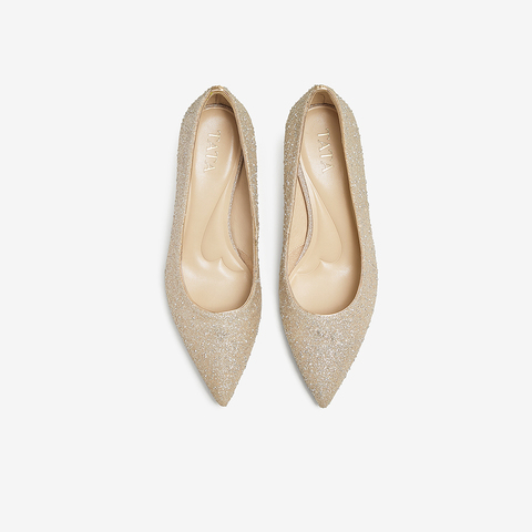 TATA/他她2025春商场同款时尚气质女单鞋新款7DDA2AQ5