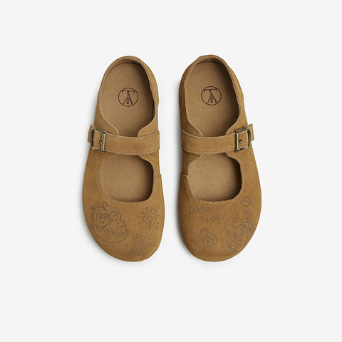 TATA/他她2025春时尚休闲勃肯鞋女新款GLA01AQ5