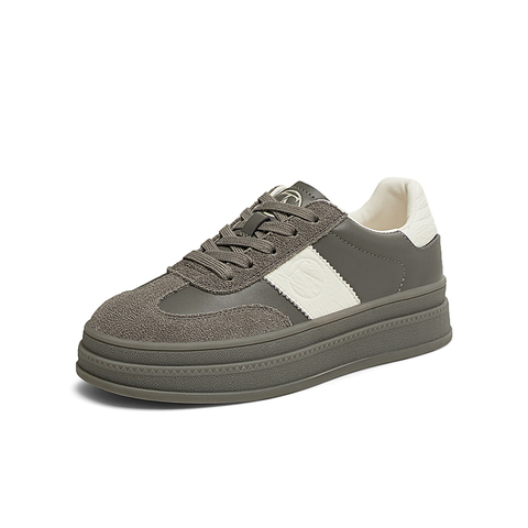 TATA/他她2025春商场同款时尚休闲女德训鞋新款CXD01AM5