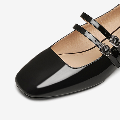 TATA/他她2025春商场同款时尚休闲玛丽珍女新款XMP01AQ5