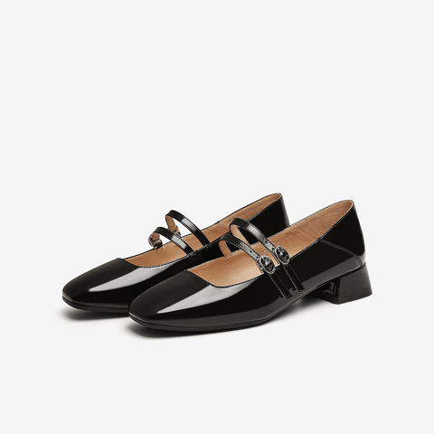 TATA/他她2025春商场同款时尚休闲玛丽珍女新款XMP01AQ5