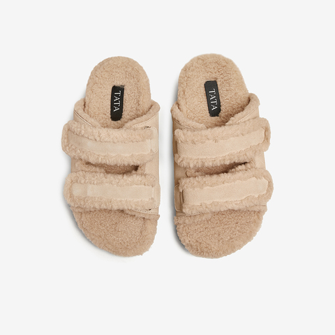 TATA/他她2025春时尚休闲勃肯鞋女新款CY401AT5