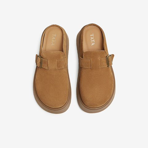 TATA/他她2025春时尚休闲勃肯鞋女新款CW901AH5