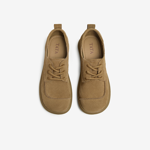 TATA/他她2025春勃肯鞋女外穿时尚休闲鞋新款CU301AM5