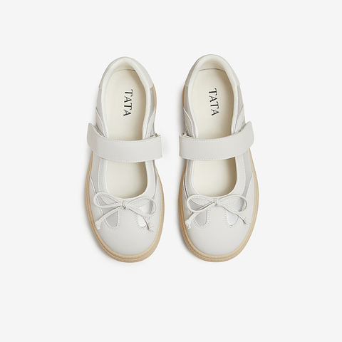TATA/他她2025春时尚休闲玛丽珍鞋女新款SKT01AQ5
