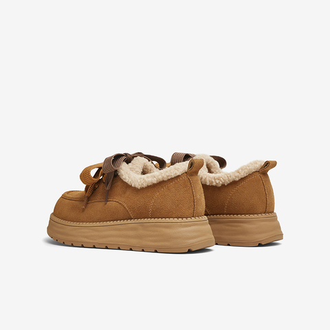 TATA/他她2025春商场同款时尚休闲毛毛单鞋女新款CYY02AM5