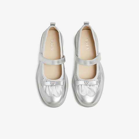 TATA/他她2025春时尚休闲玛丽珍鞋女新款JLK01AQ5