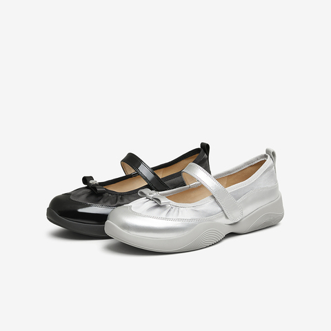 TATA/他她2025春时尚休闲玛丽珍鞋女新款JLK01AQ5