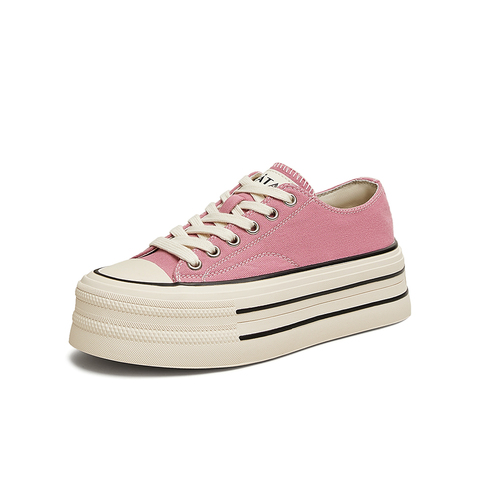 TATA/他她2025春厚底女经典休闲百搭板鞋新款WP801AM5