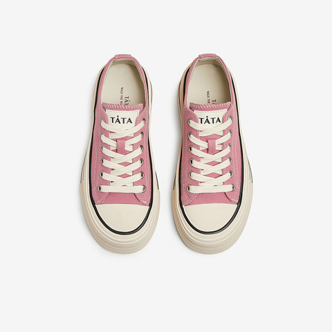 TATA/他她2025春厚底女经典休闲百搭板鞋新款WP801AM5