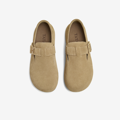 TATA/他她2025春时尚休闲勃肯鞋女新款CGW02AM5