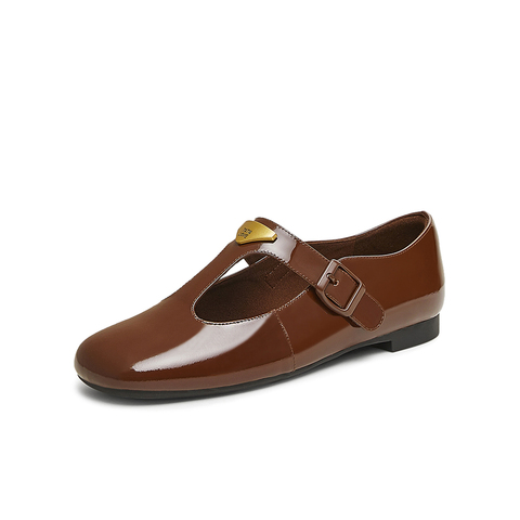 TATA/他她2025春商场同款简约气质女玛丽珍鞋新款7H020AA5