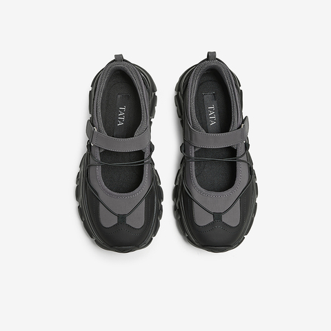 TATA/他她2025春商场同款时尚休闲女玛丽珍鞋新款CV902AQ5