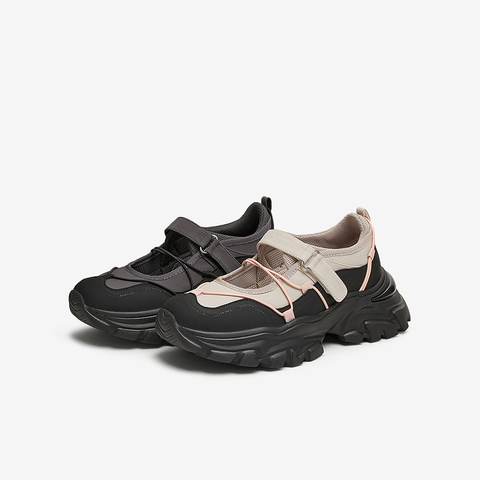 TATA/他她2025春商场同款时尚休闲女玛丽珍鞋新款CV902AQ5