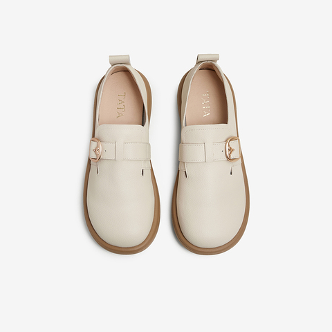 TATA/他她2025春时尚休闲女勃肯鞋新款7F121AA5