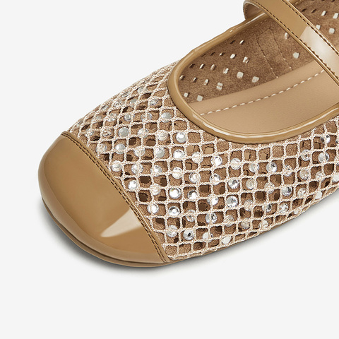 TATA/他她2025春时尚浅口玛丽珍鞋女新款CU501AQ5