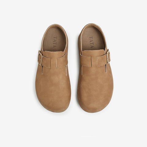 TATA/他她2025春时尚休闲勃肯鞋女新款CGW02AM5