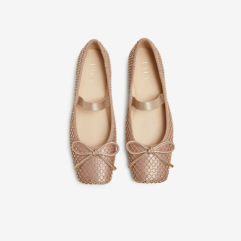 TATA/他她2025春时尚休闲女玛丽珍鞋新款JPM01AQ5