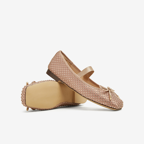 TATA/他她2025春时尚休闲女玛丽珍鞋新款JPM01AQ5