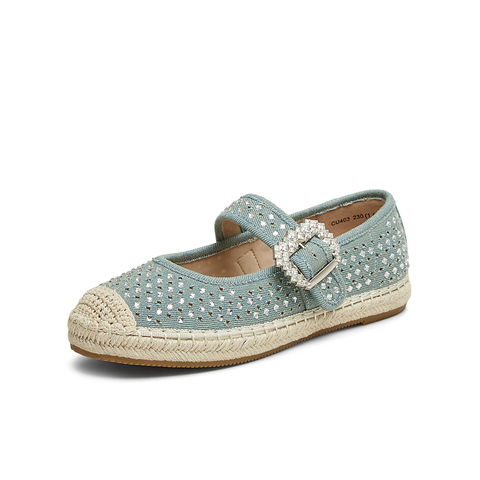 TATA/他她2025春商场同款时尚休闲女渔夫鞋女新款CU403AQ5