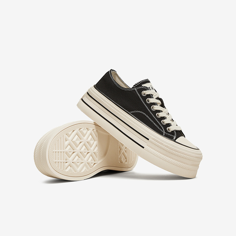 TATA/他她2025春厚底女经典休闲百搭板鞋新款WP801AM5