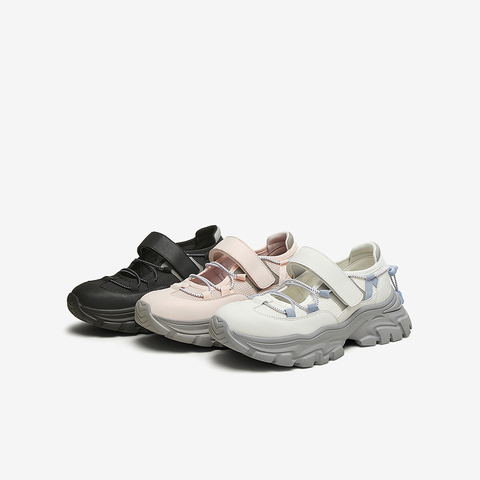 TATA/他她2025春时尚休闲女玛丽珍鞋新款CV901AQ5