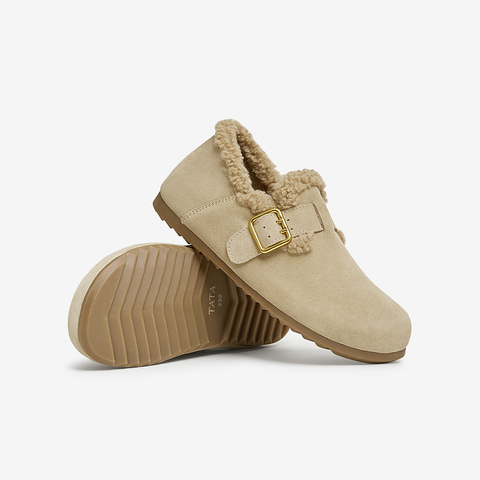 TATA/他她2025春商场同款时尚休闲勃肯鞋女新款CGQ02AM5