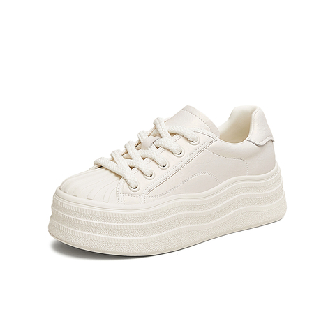 TATA/他她2025春商场同款运动时尚休闲女板鞋新款CT901AM5