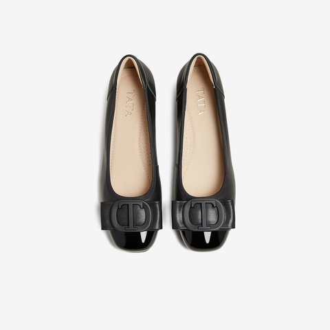 TATA/他她2025春商场同款时尚气质女单鞋新款X8MA6AQ5