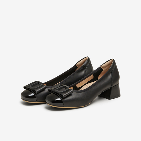 TATA/他她2025春商场同款时尚气质女单鞋新款X8MA6AQ5